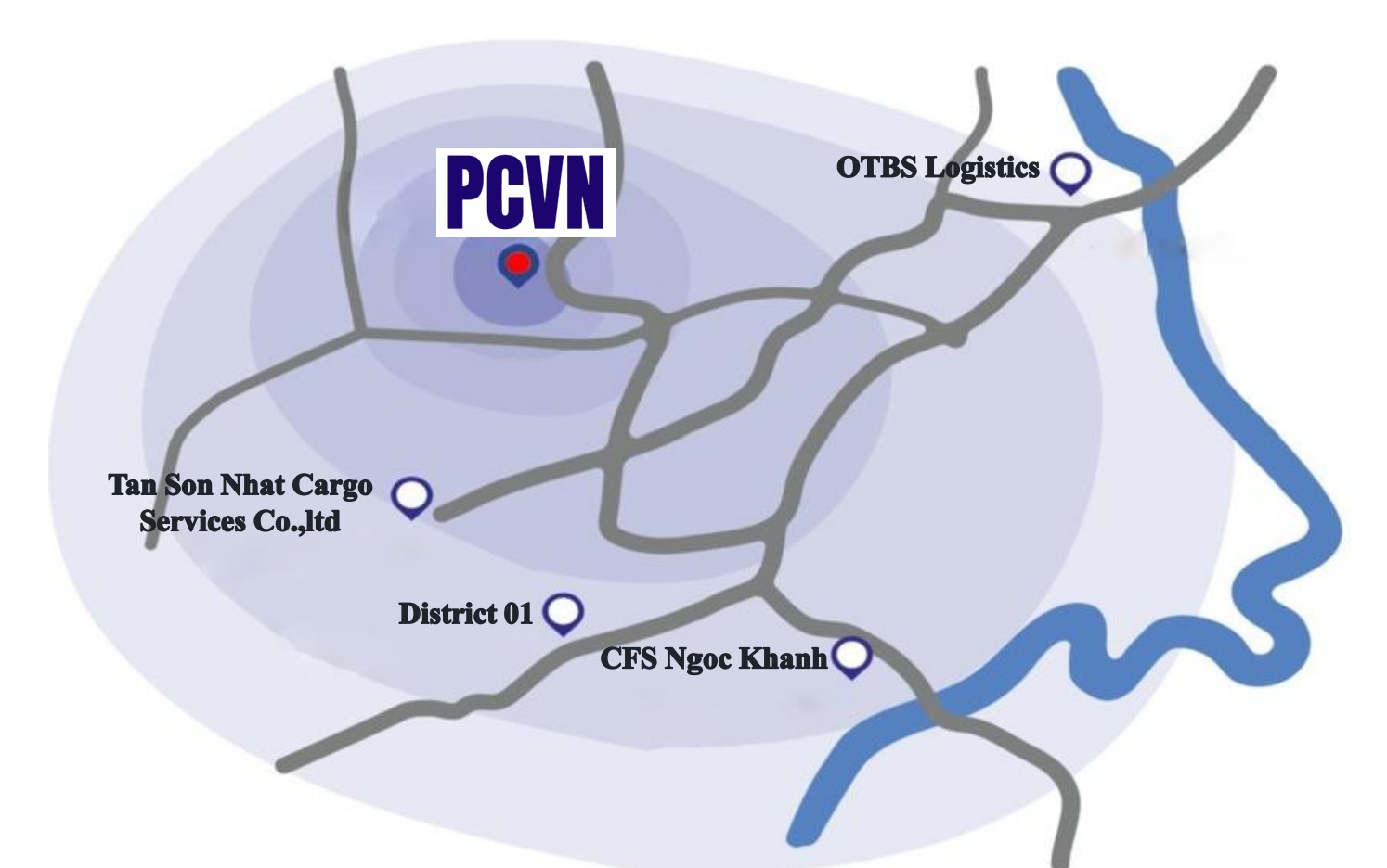 PCVN Strategic Location in Ho Chi Minh City